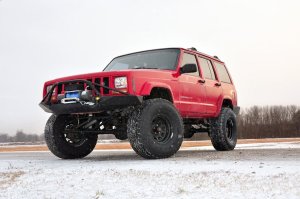 Jeep Cherokee Suspension Lift Kit - Front + Rear - Rough Country - 6.5 Inch X-Series N3 - '85-'01